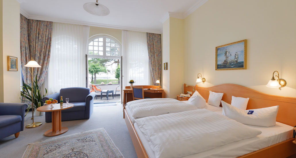 Zimmer im Hotel Imperial Rügen in Binz im familiengeführten Garni-Hotel.